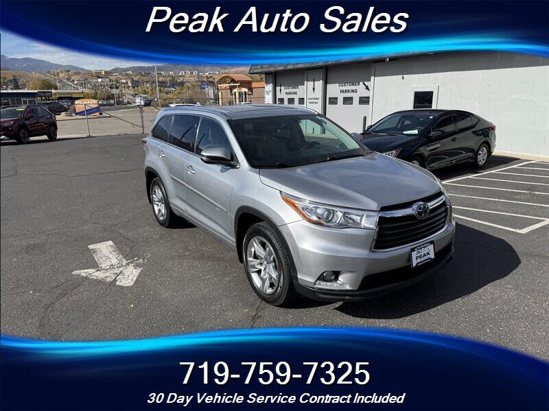 2014 Toyota Highlander Limited Platinum AWD