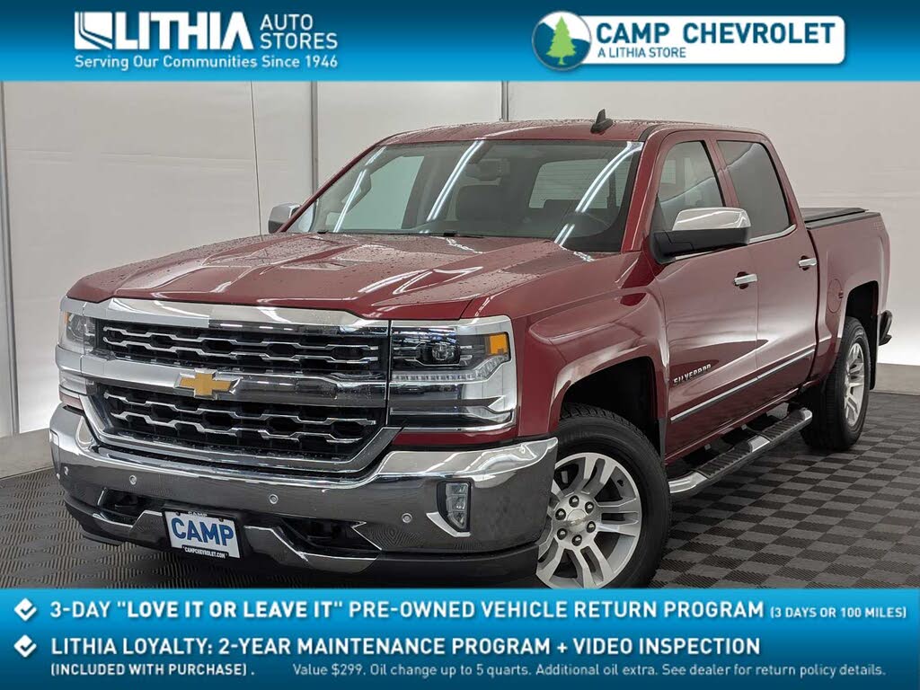 2018 Chevrolet Silverado 1500 LTZ Crew Cab 4WD