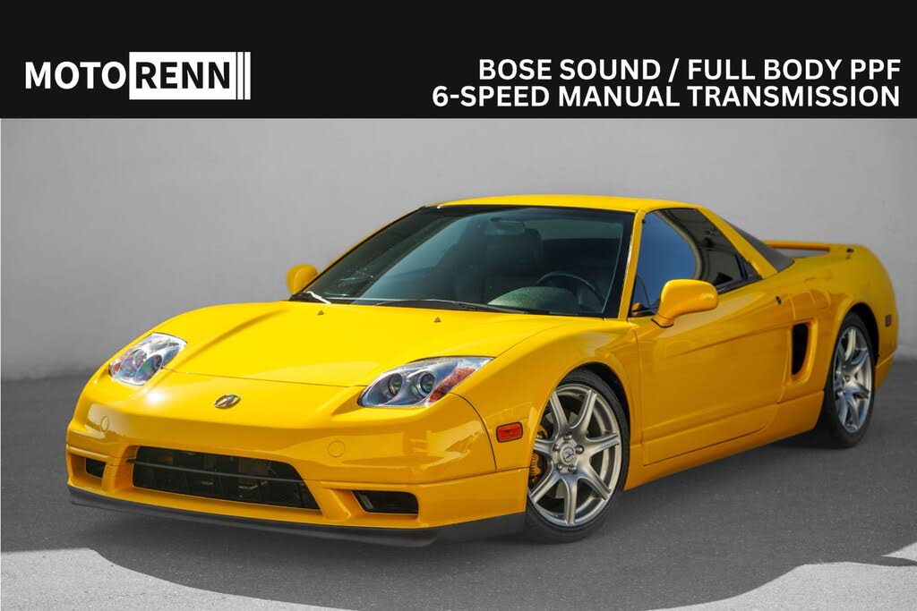 2002 Acura NSX RWD
