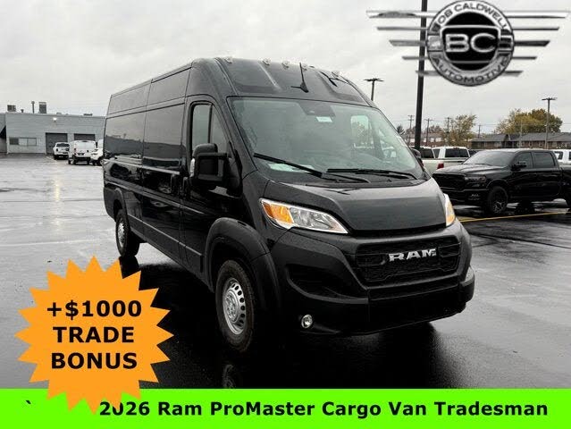 2026 RAM ProMaster 3500 Tradesman 159 High Roof Extended Cargo Van FWD