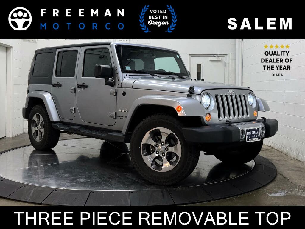 2018 Jeep Wrangler JK Unlimited Sahara 4WD