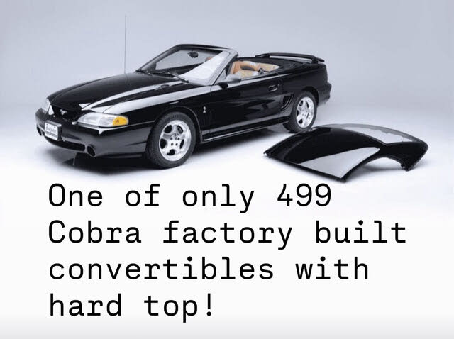 1995 Ford Mustang SVT Cobra Convertible