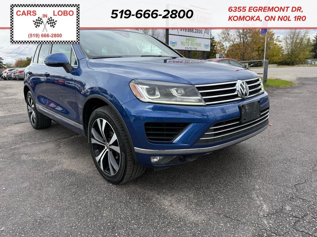 2017 Volkswagen Touareg AWD Wolfsburg Edition