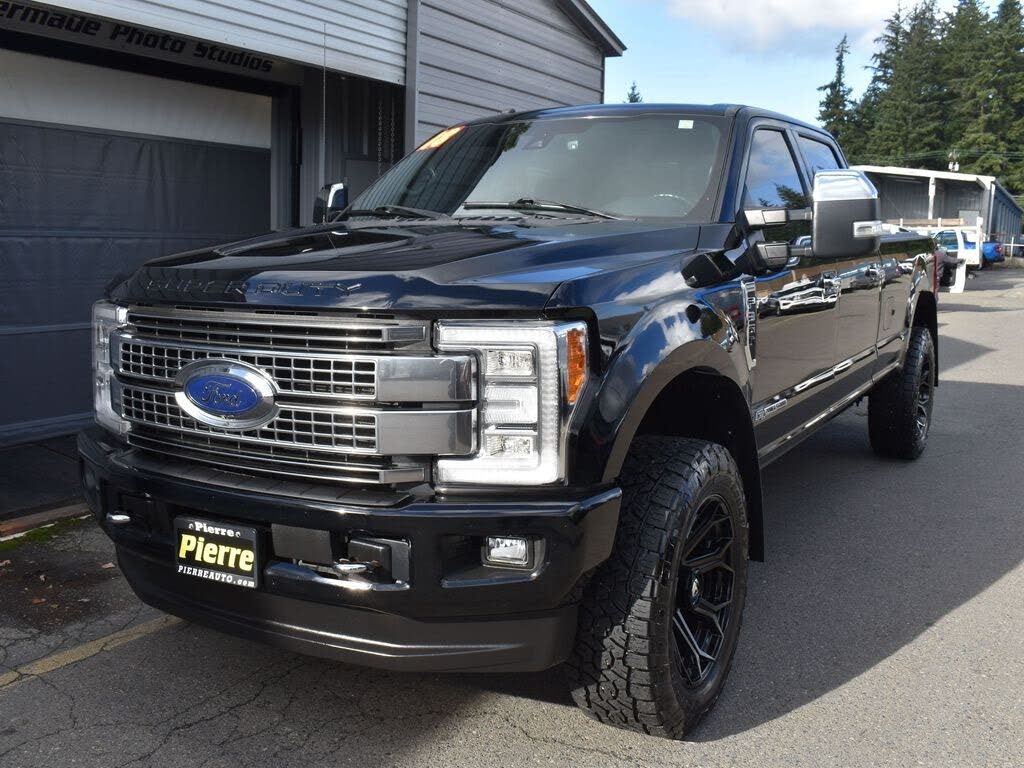 2018 Ford F-350 Super Duty Platinum Crew Cab 4WD