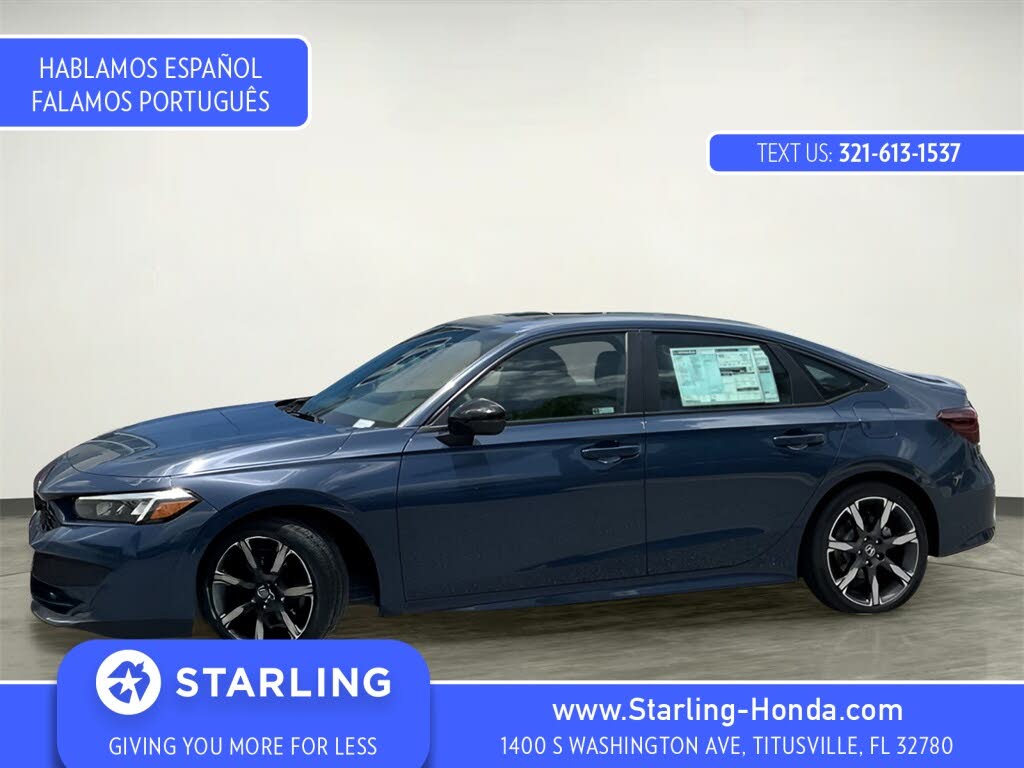 2025 Honda Civic Hybrid Sport Touring Sedan FWD