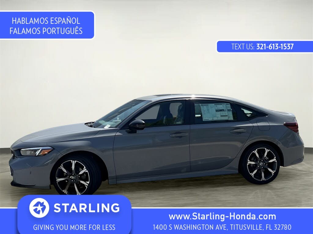2025 Honda Civic Hybrid Sport Touring Sedan FWD