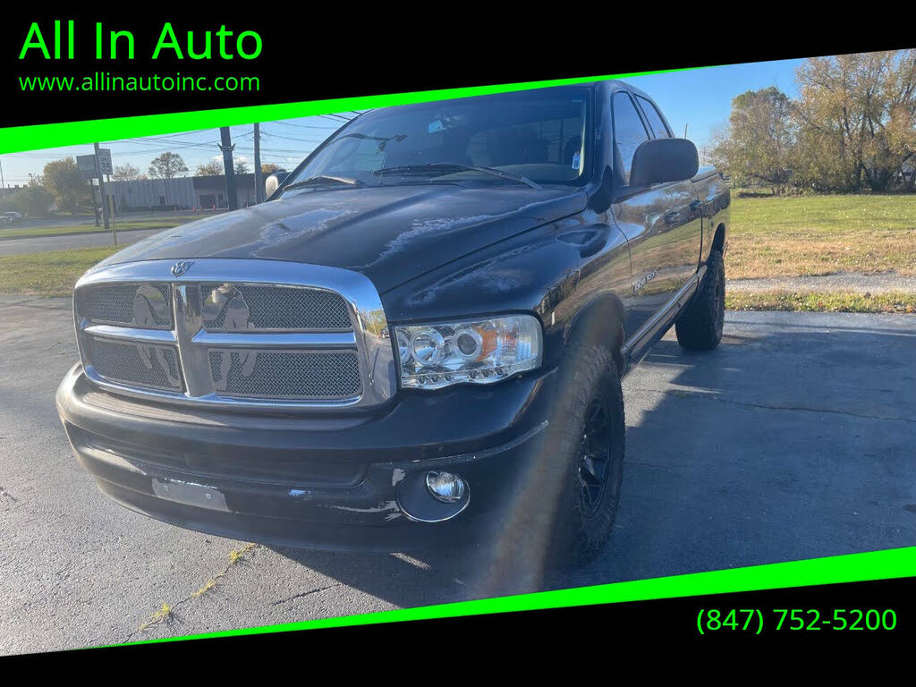 2002 Dodge RAM 1500 SLT Quad Cab 4WD