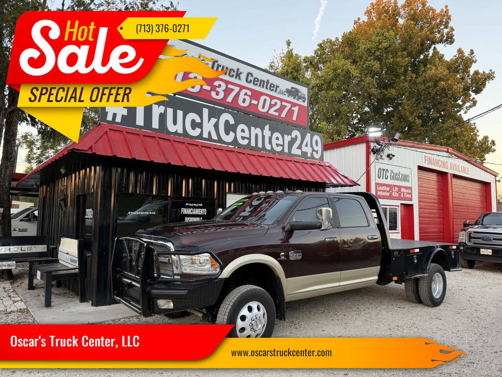 2015 RAM 3500 Laramie Longhorn Crew Cab LB DRW 4WD