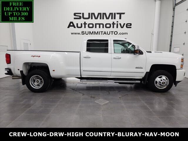 2018 Chevrolet Silverado 3500HD High Country Crew Cab LB DRW 4WD