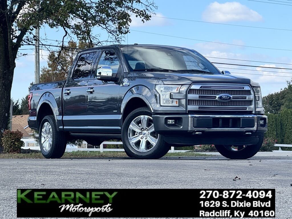 2015 Ford F-150 Platinum SuperCrew 4WD
