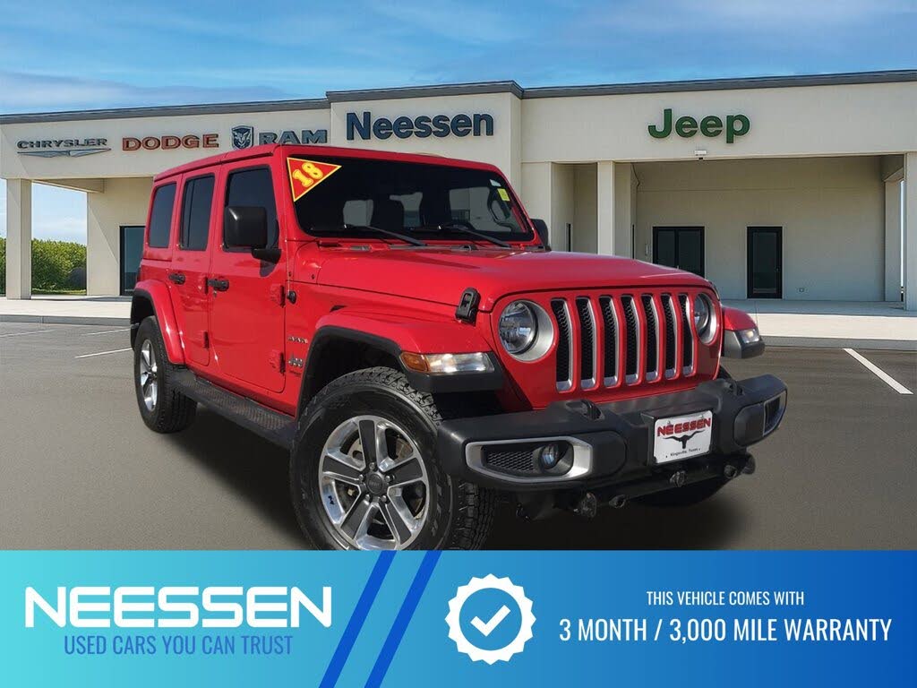 2018 Jeep Wrangler Unlimited Sahara 4WD