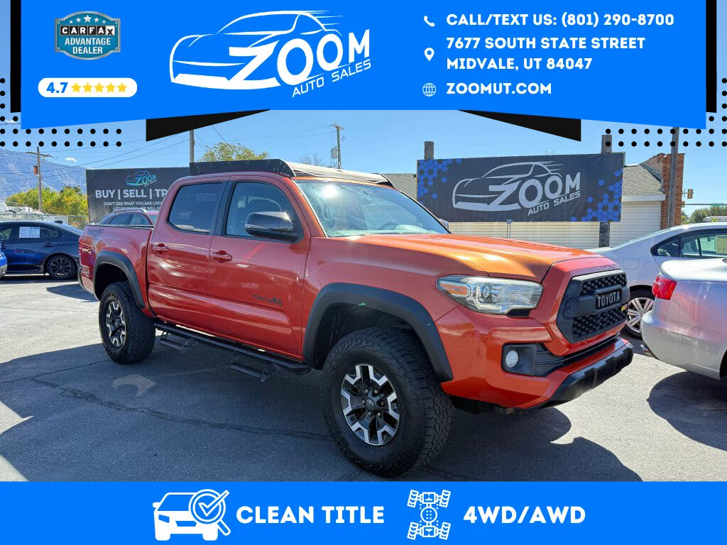 2016 Toyota Tacoma Double Cab V6 TRD Off Road 4WD