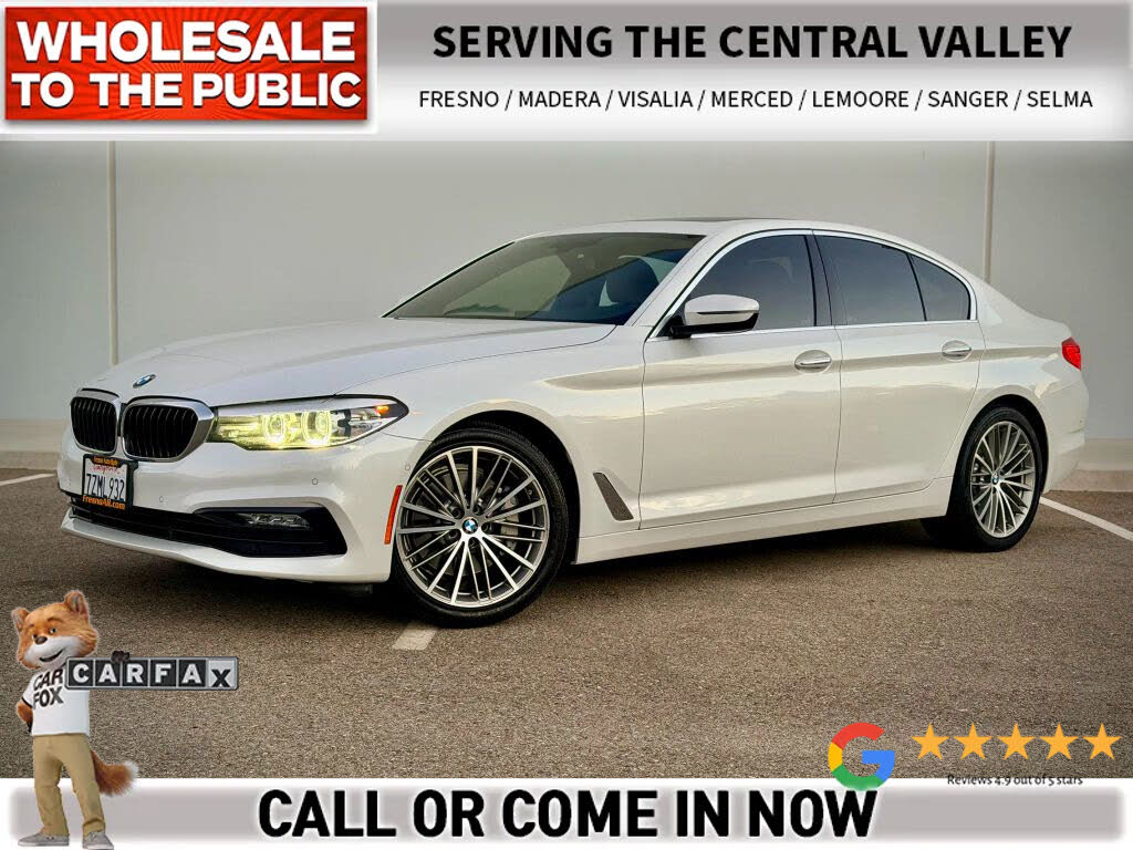 2017 BMW 5 Series 530i Sedan RWD
