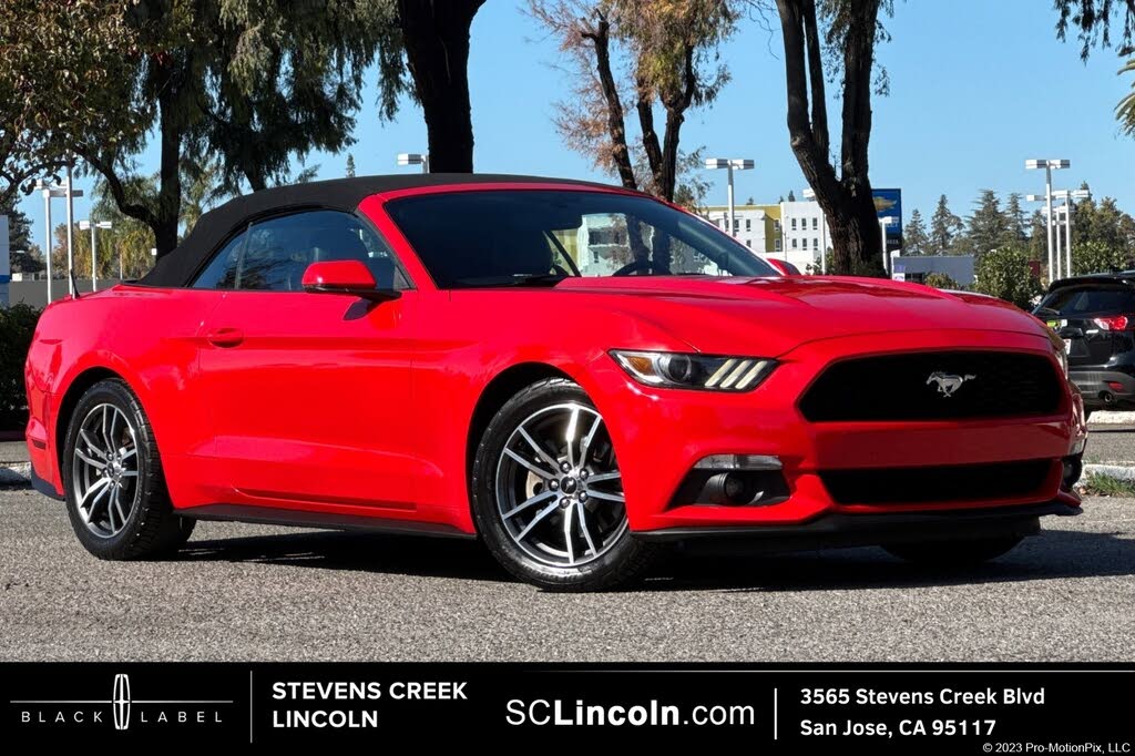 2017 Ford Mustang EcoBoost Premium Convertible RWD