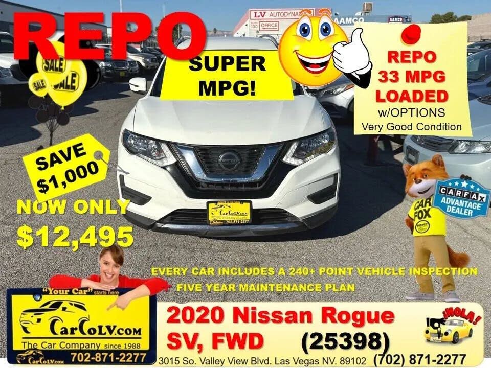 2020 Nissan Rogue SV FWD