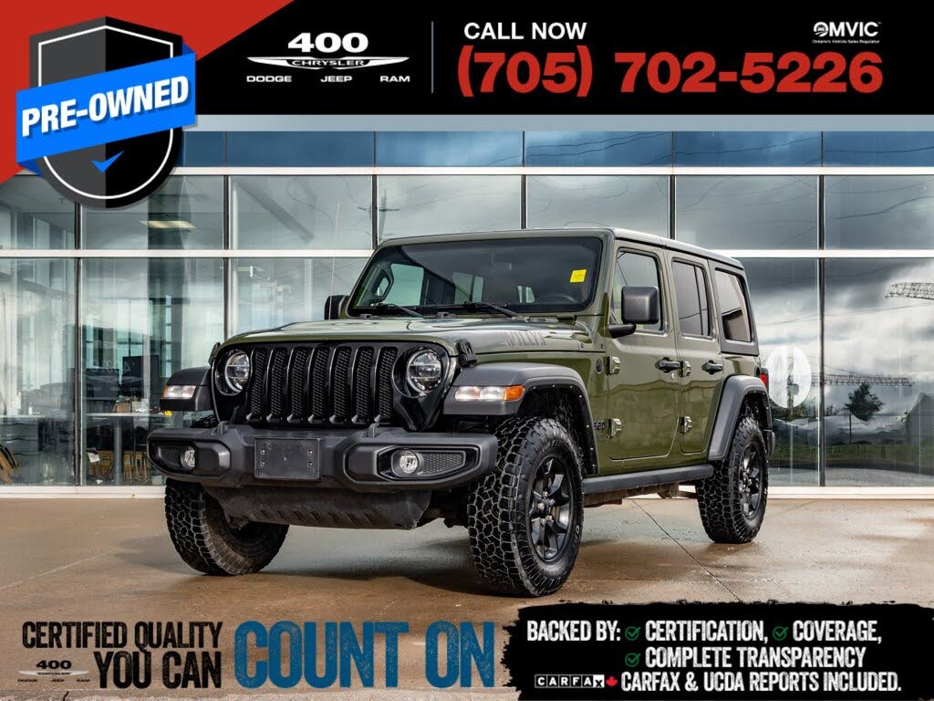 2021 Jeep Wrangler Unlimited Willys 4WD