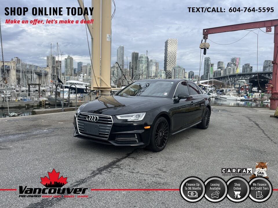 2018 Audi A4 2.0 TFSI quattro Progressiv AWD