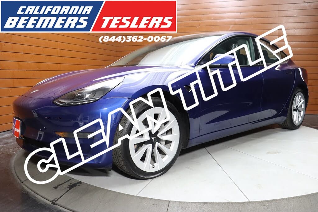 2022 Tesla Model 3 RWD