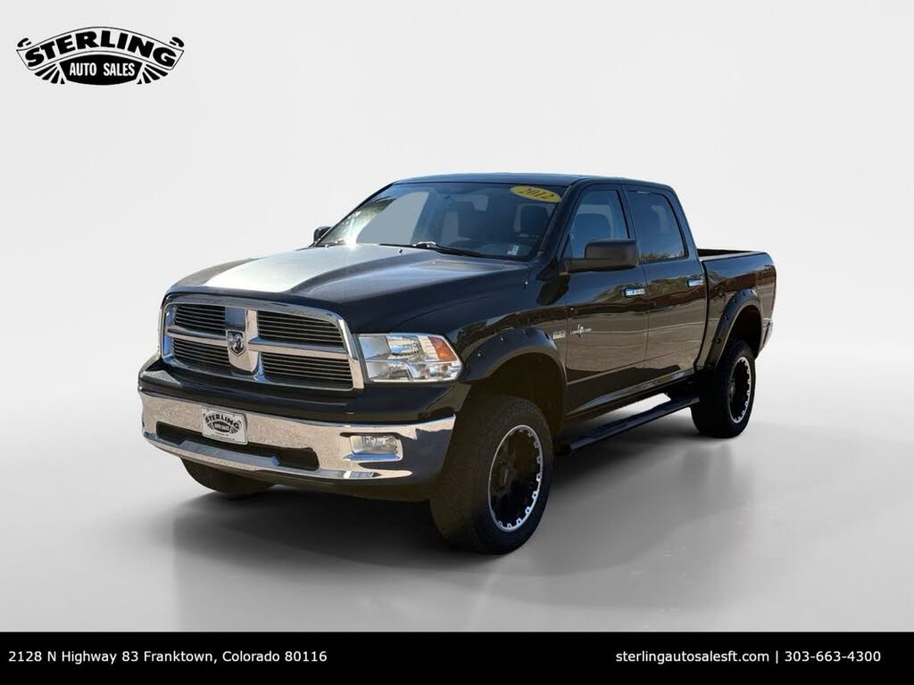 2012 RAM 1500 SLT Crew Cab 4WD