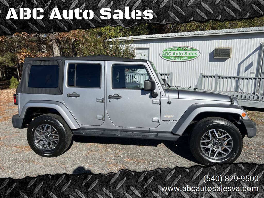 2014 Jeep Wrangler Unlimited Sahara 4WD