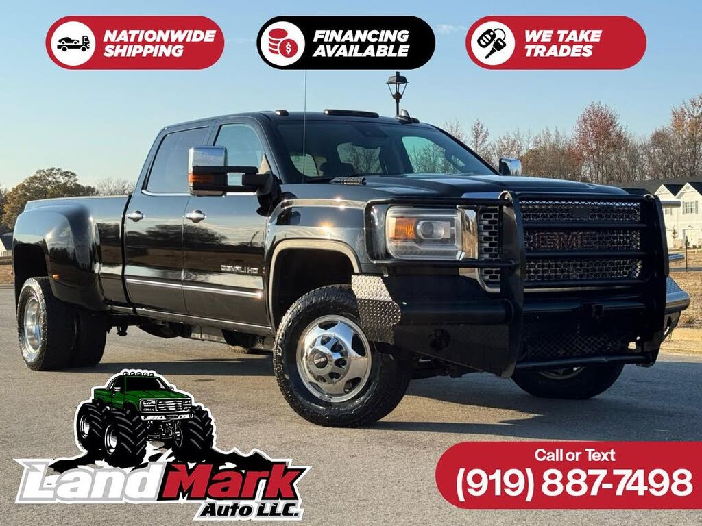 2015 GMC Sierra 3500HD Denali Crew Cab LB DRW 4WD