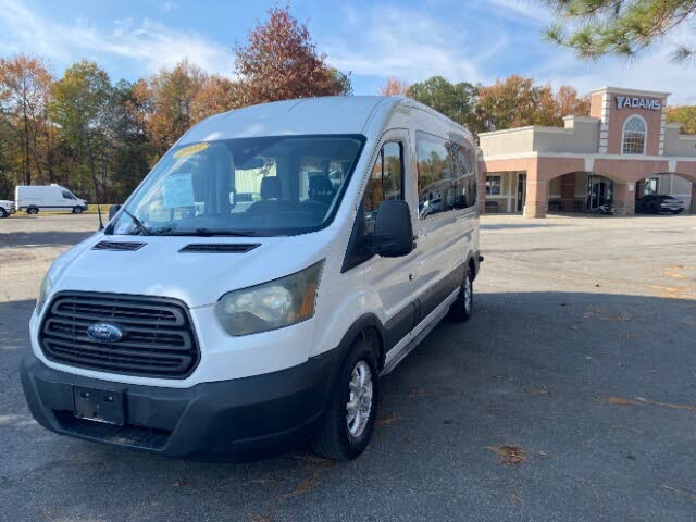 2016 Ford Transit Passenger 350 XL Medium Roof LWB RWD with Sliding Passenger-Side Door