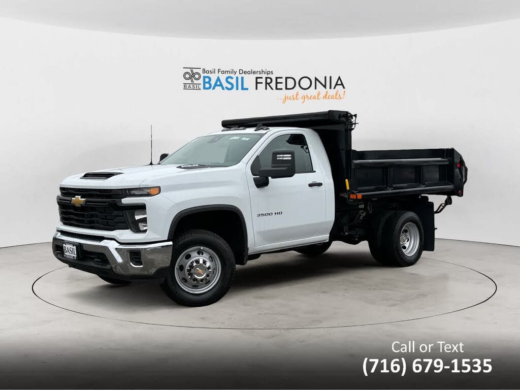 2025 Chevrolet Silverado 3500HD Work Truck Regular Cab LB 4WD