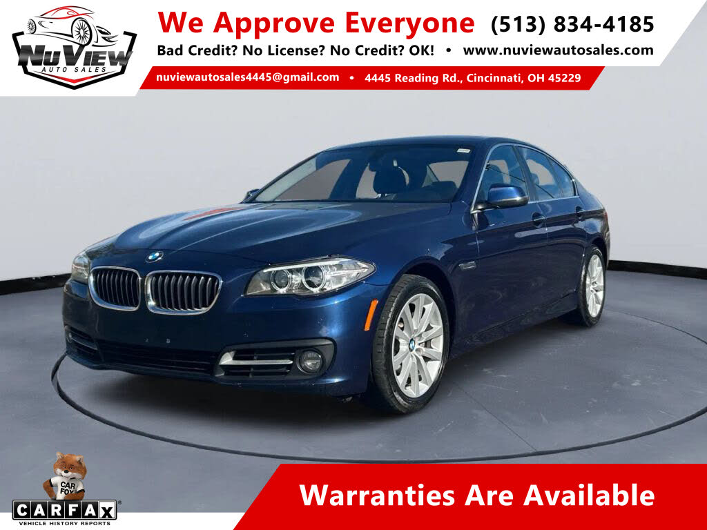 2016 BMW 5 Series 535i Sedan RWD