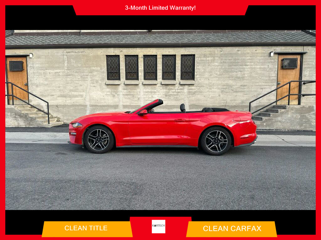 2021 Ford Mustang EcoBoost Premium Convertible RWD