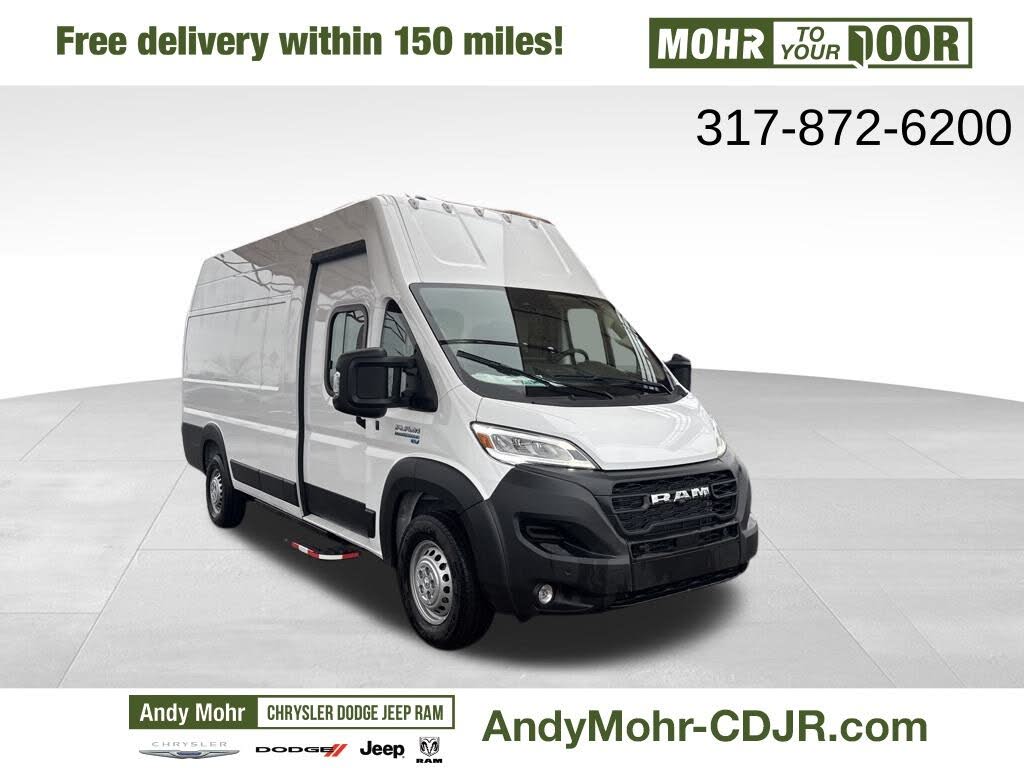 2024 RAM ProMaster EV Delivery 159 Super High Roof Step Van FWD