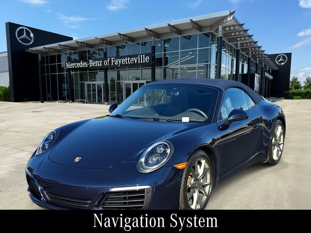 2018 Porsche 911 Carrera Cabriolet RWD