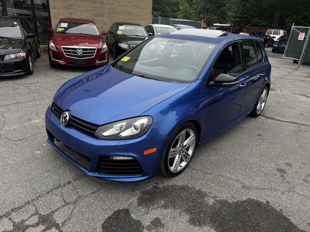 2012 Volkswagen Golf R 4-Door AWD with Sunroof and Navigation