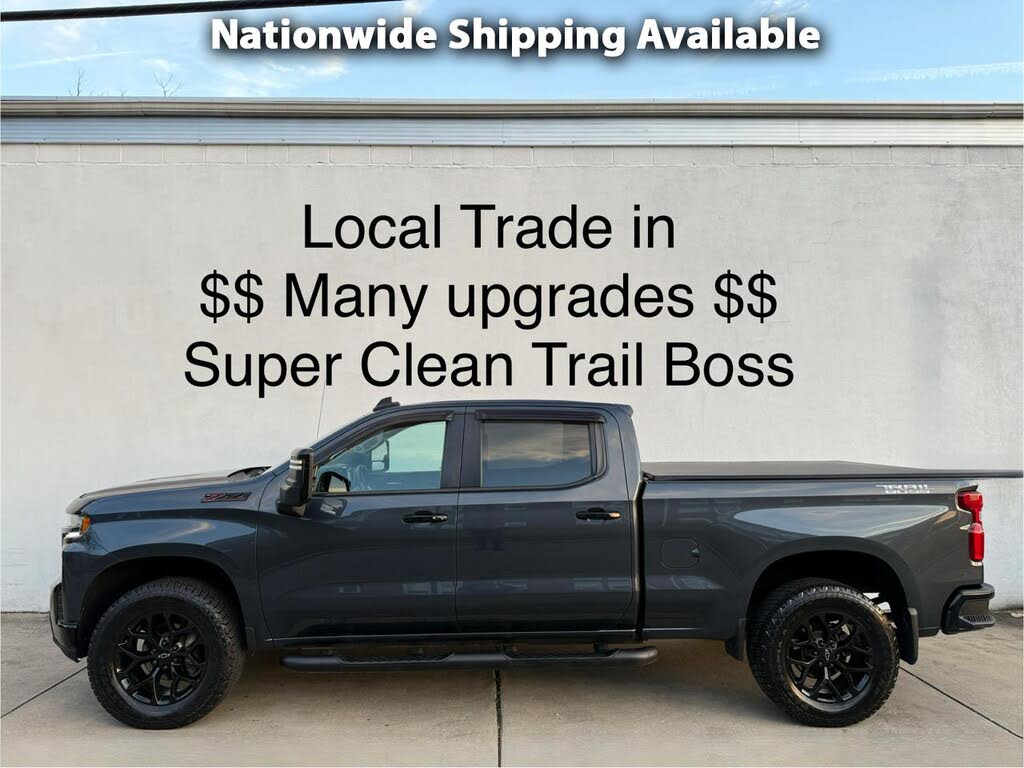 2021 Chevrolet Silverado 1500 LT Trail Boss Crew Cab 4WD
