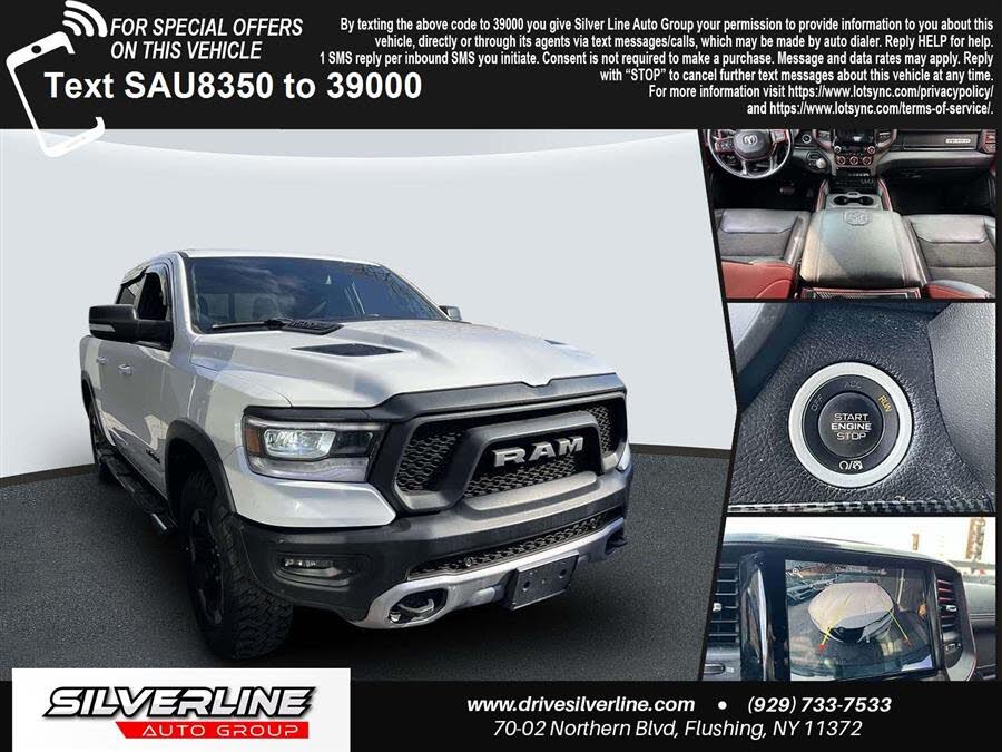 2019 RAM 1500 Rebel Crew Cab 4WD