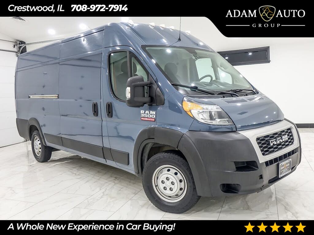 2020 RAM ProMaster 3500 159 High Roof Extended Cargo Van FWD