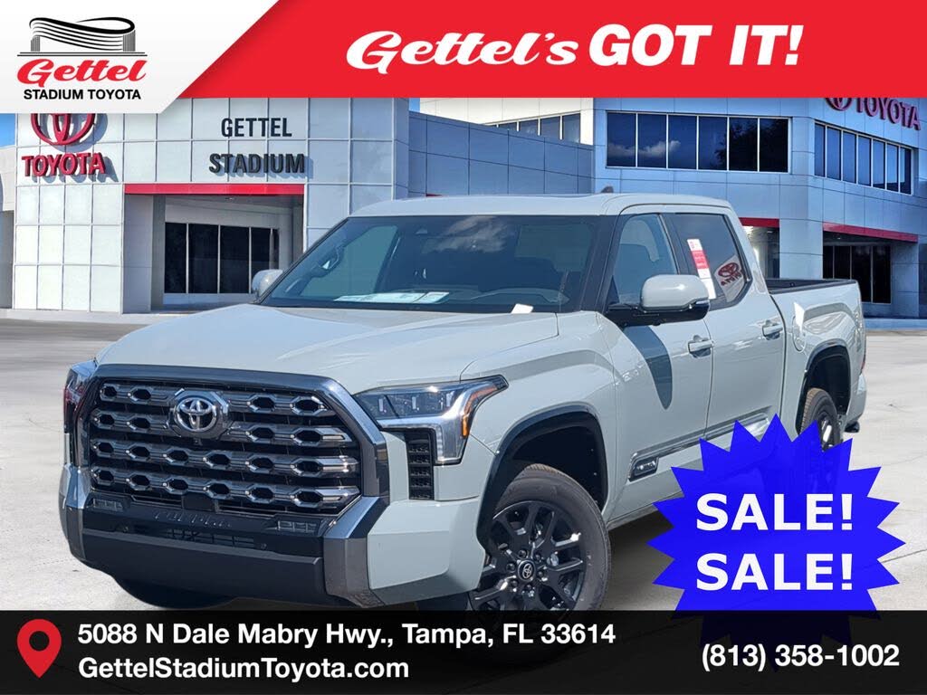 2025 Toyota Tundra Platinum CrewMax Cab 4WD
