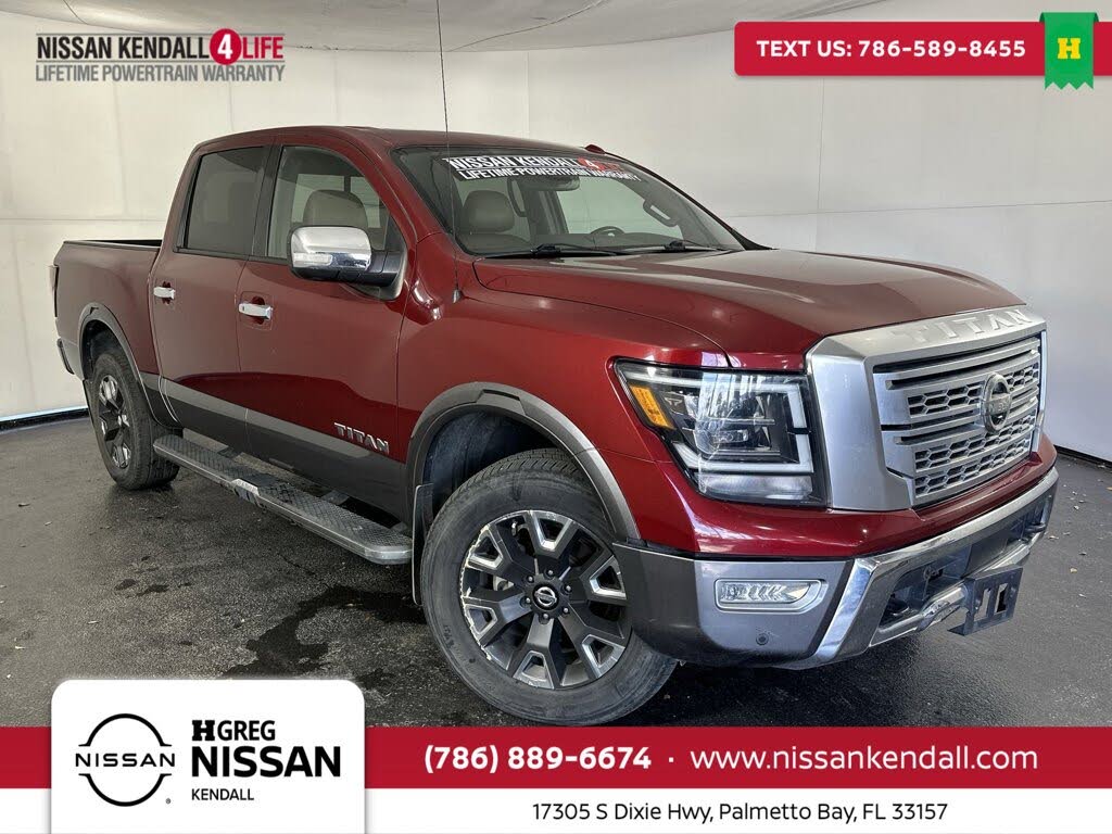 2021 Nissan Titan Platinum Reserve Crew Cab 4WD