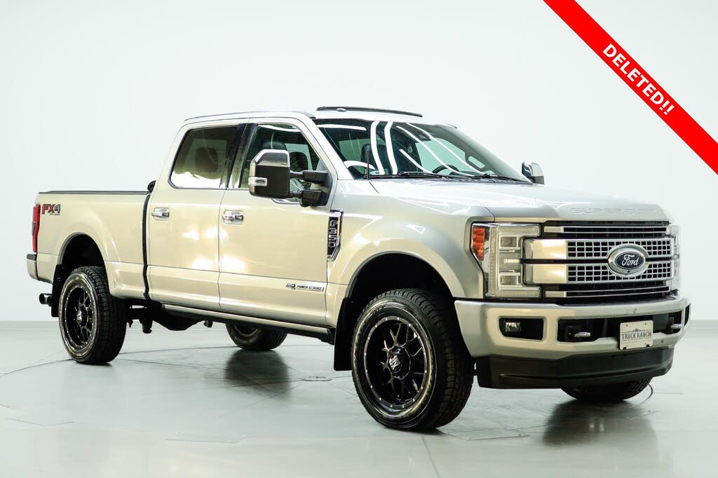 2018 Ford F-350 Super Duty Platinum Crew Cab 4WD