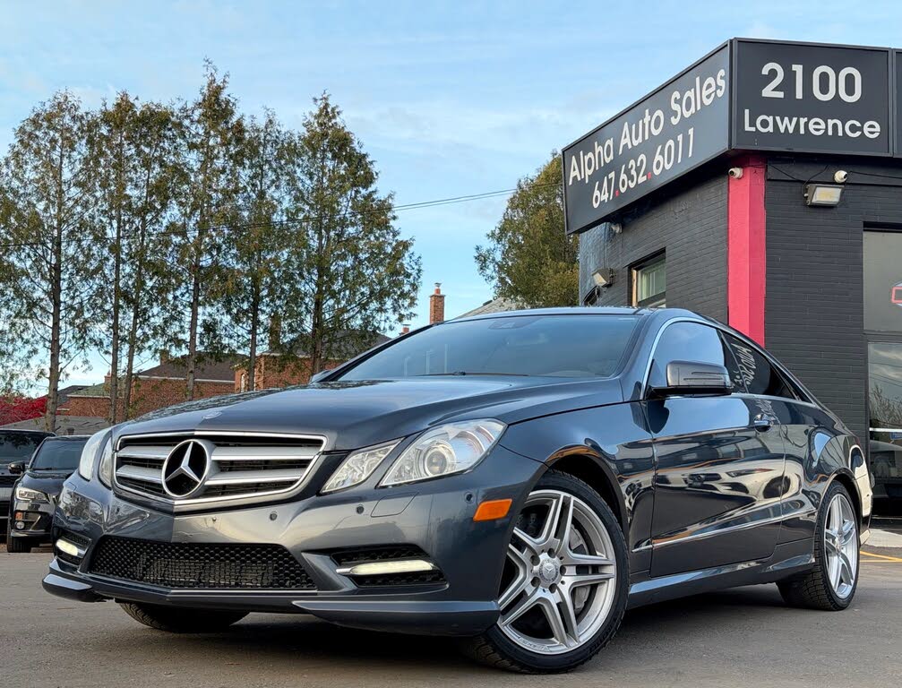 2012 Mercedes-Benz E-Class E 550 Coupe