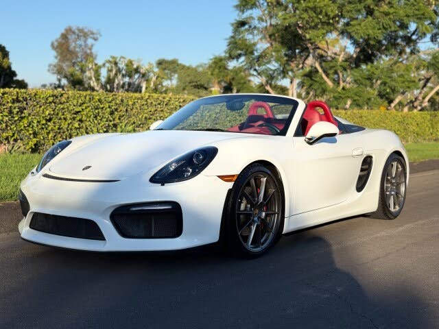 2016 Porsche Boxster Spyder RWD