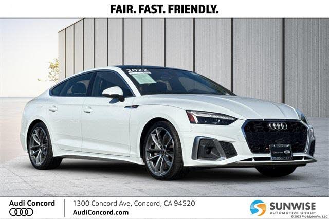 2022 Audi A5 Sportback 45 TFSI quattro Premium Plus S Line AWD