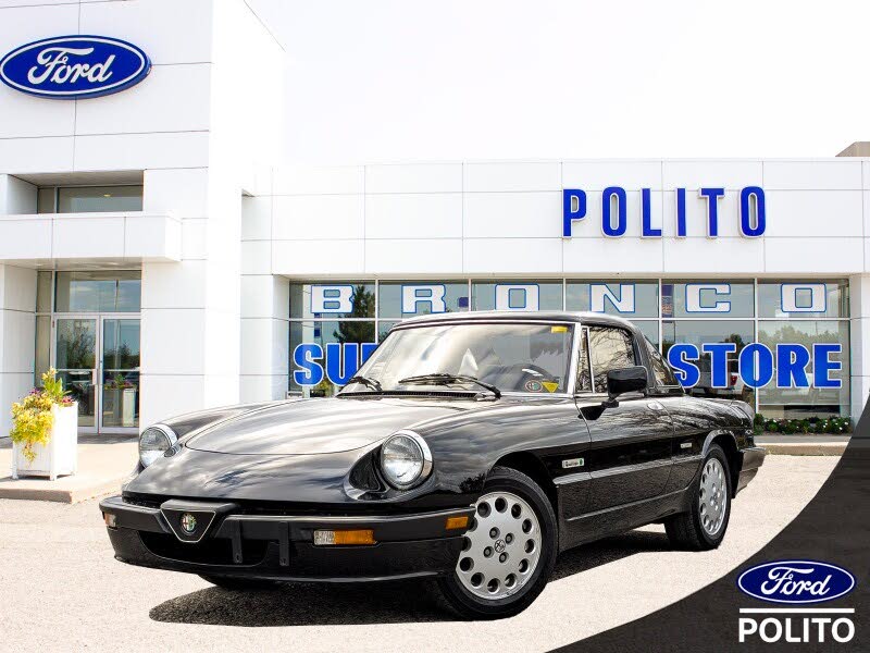 1988 Alfa Romeo Spider Quadrifoglio RWD