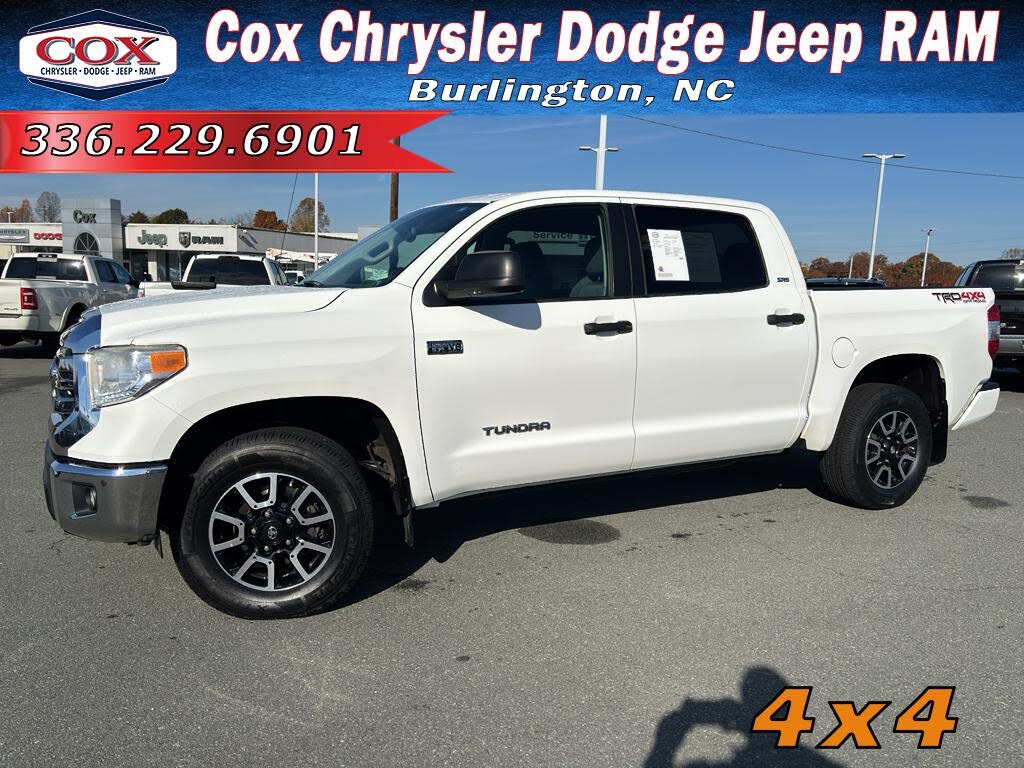 2016 Toyota Tundra SR5 CrewMax 5.7L 4WD