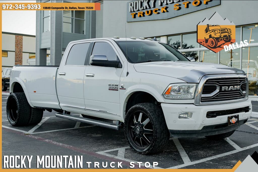 2018 RAM 3500 Laramie Limited Crew Cab LB DRW 4WD
