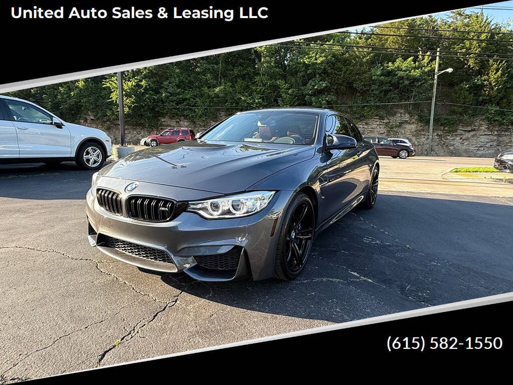 2016 BMW M4 Convertible RWD