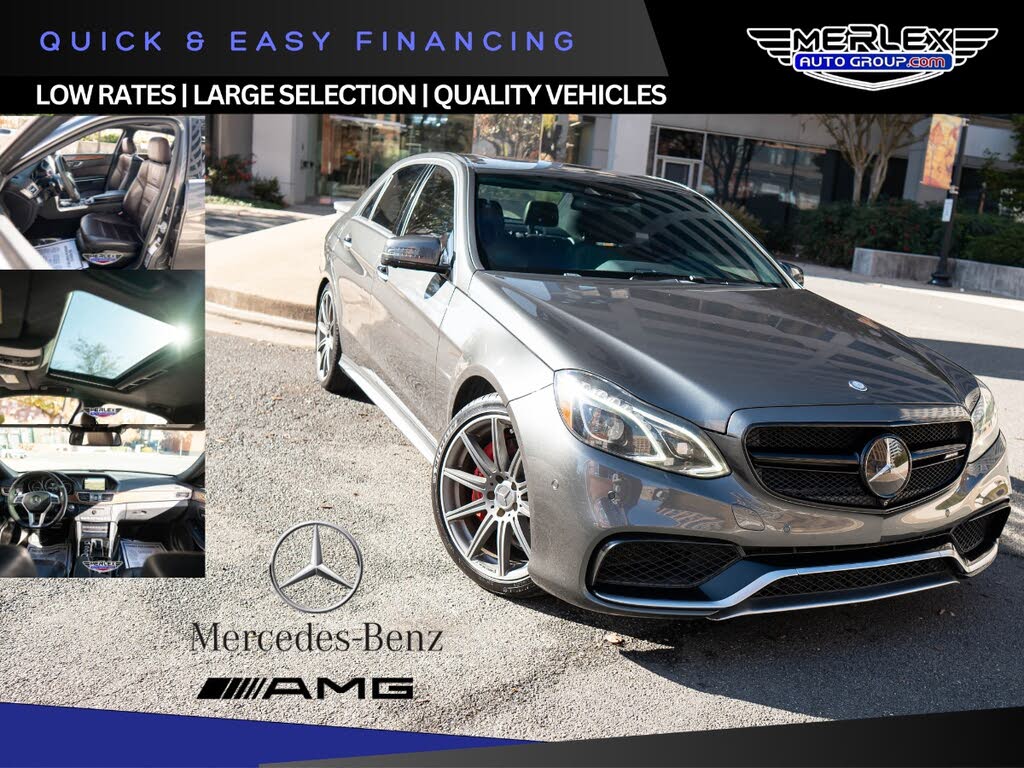 2016 Mercedes-Benz E-Class AMG E 63 S Sedan 4MATIC