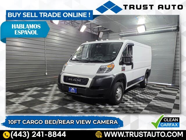 2019 RAM ProMaster 1500 136 Low Roof Cargo Van FWD