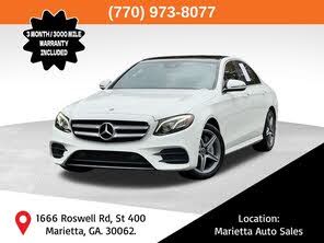 Mercedes-Benz E-Class E 400 4MATIC Sedan AWD
