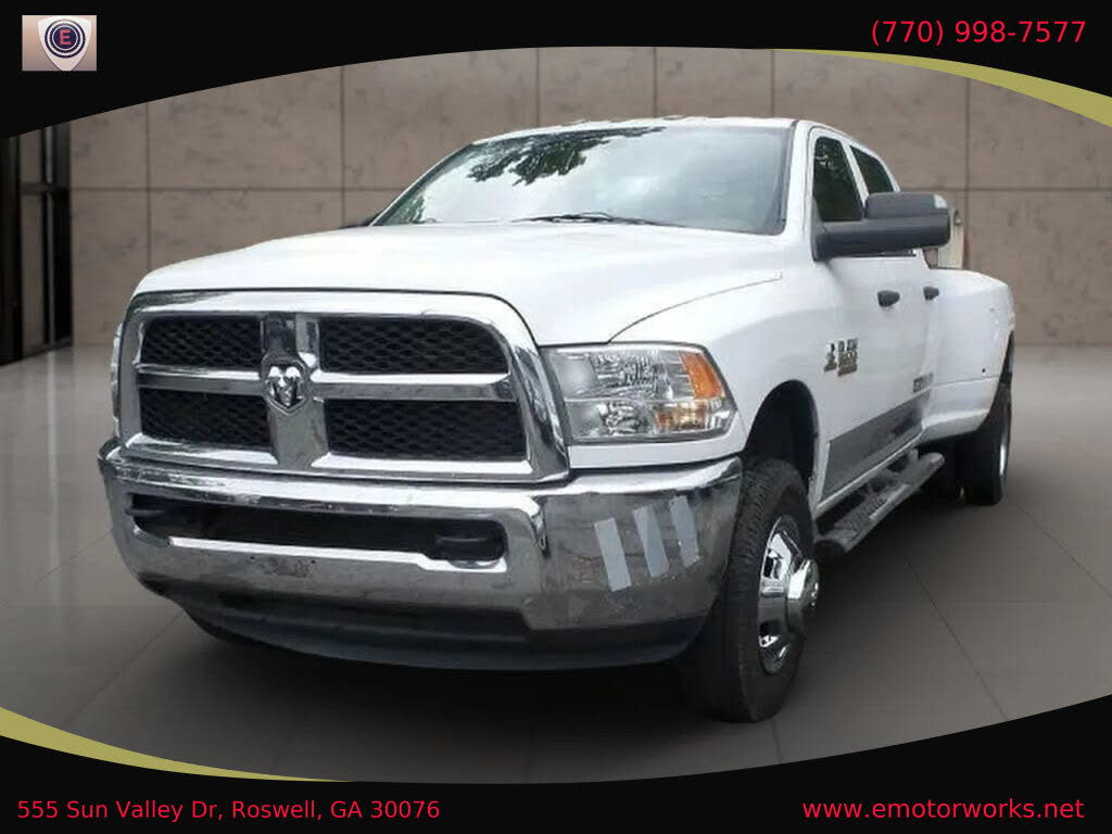2014 RAM 3500 Tradesman Crew Cab LB DRW 4WD