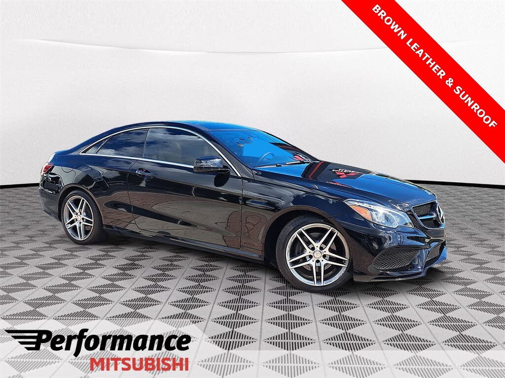 2016 Mercedes-Benz E-Class E 400 Coupe 4MATIC